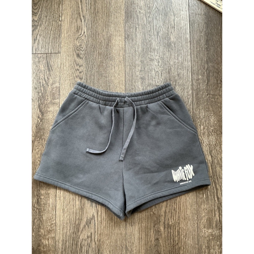 White Fox Lounge Shorts Ash Gray Archive‎ 6-0 Small